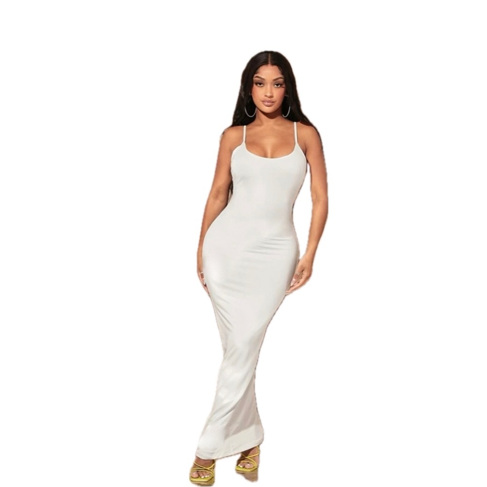 Solid Cami Bodycon Dress